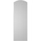 Ekena Millwork Arch Top Surface Mount PVC Gable Vent: Functional, w/ 2"W x 2"P Brickmould Sill Frame, 14"W x 42"H GVPAR14X4203SF - alternate 4